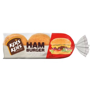 Κρις Κρις Ψωμάκια Hamburger Σταρένια 6 Τεμάχια 480 gr