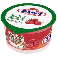 Στάμου Ζελέ Φράουλα Xωρίς Ζάχαρη 165gr