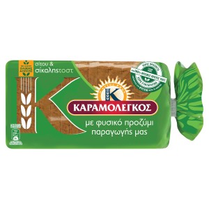 Καραμολέγκος Ψωμί Τοστ Σίκαλης 340 gr