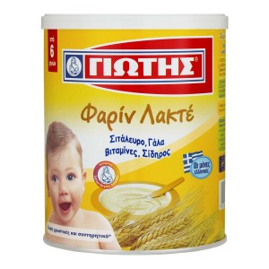 Γιώτης Βρεφική Κρέμα Φαρίν Λακτέ 6+ Μηνών 300 gr