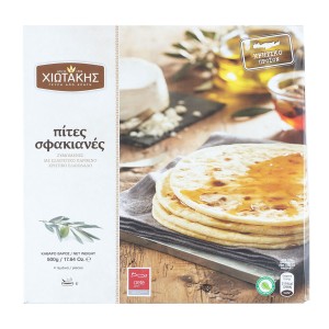 Χιωτάκης Πίτες Σφακιανές 4 Τεμάχια 500 gr