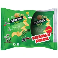 Tsakiris Chips Ρίγανη 4x45gr